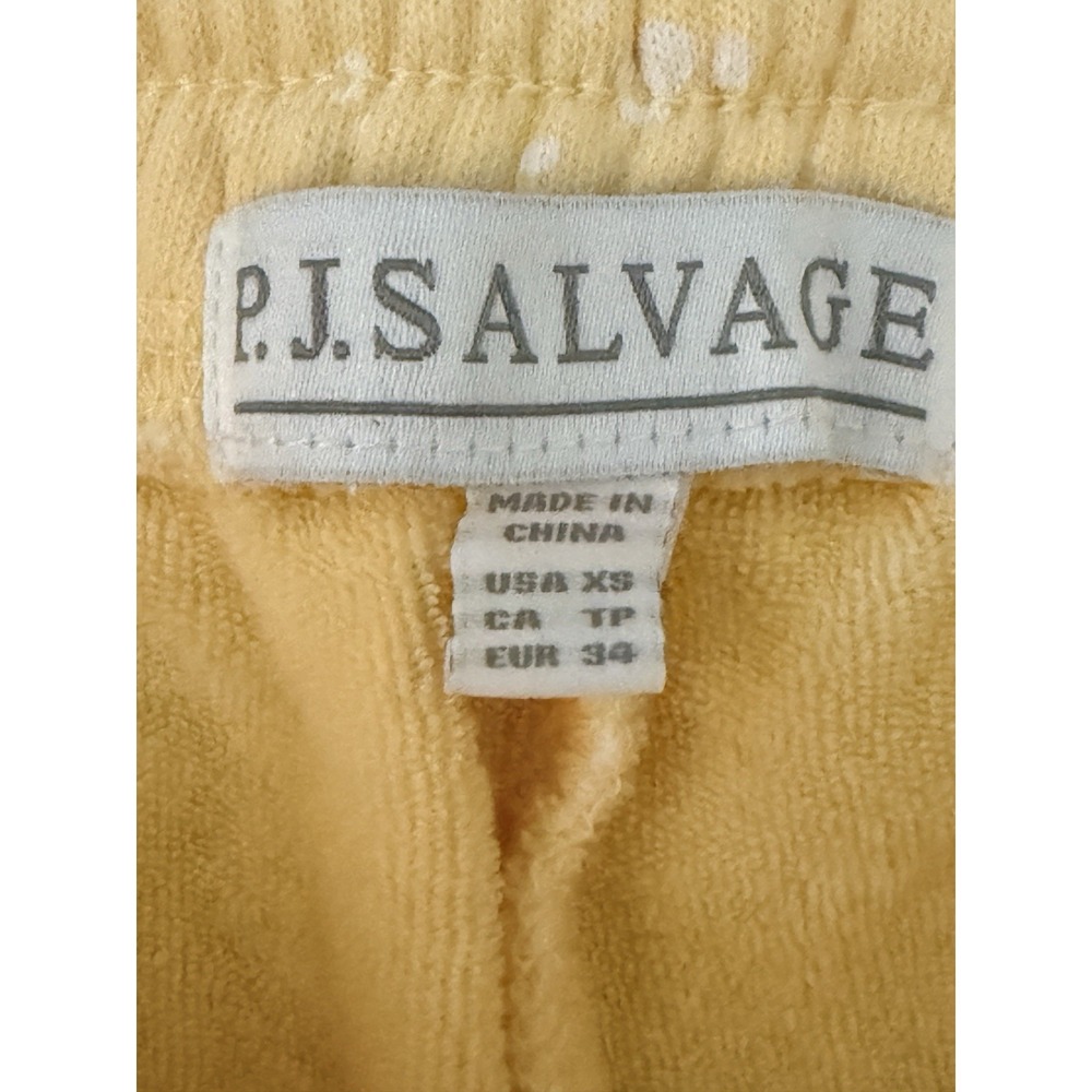 PJ Salvage Pajama Set Paradise Lemon Cabana Sweatshirt Shorts Mixed Sizes M XS - Picture 12 of 14
